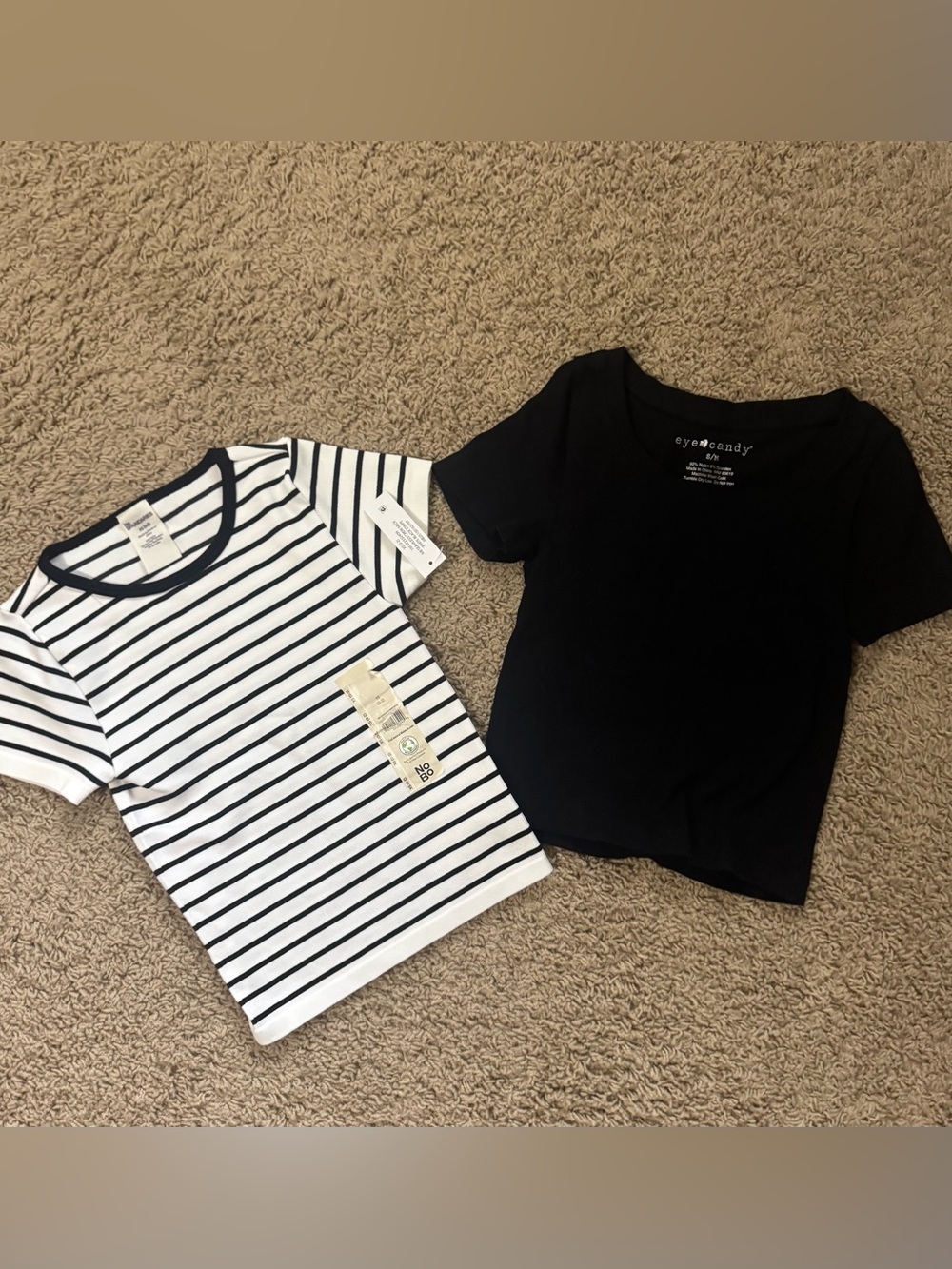 2 baby doll tees